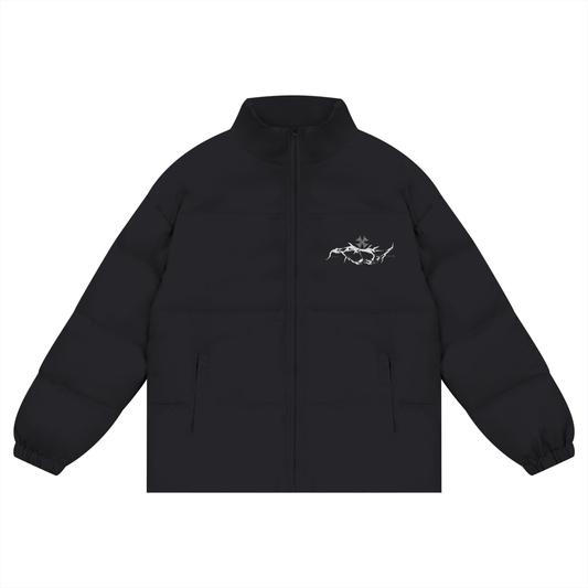 0XR Zipper Puffer Coat