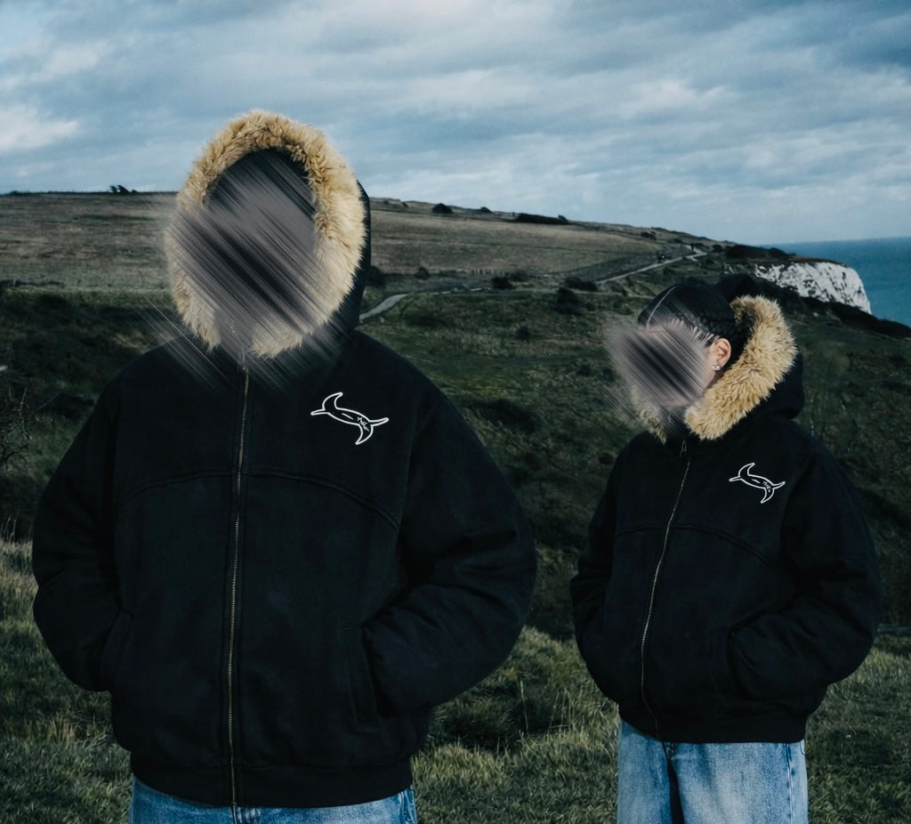 XR Detachable Fur Hoodie